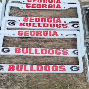 Georgia Bulldogs Vehicle Plate Frame